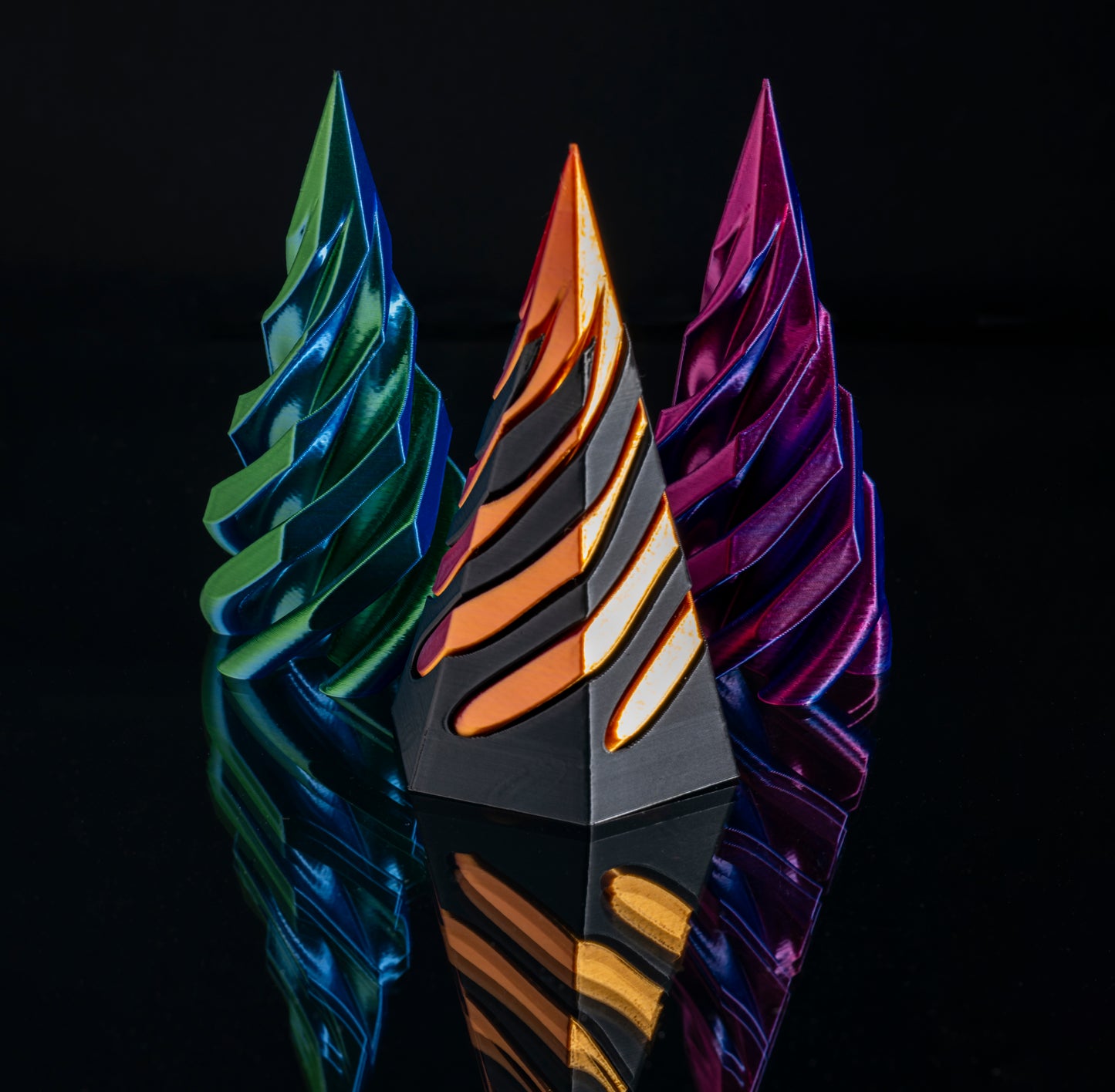 3D Printed Infinity Spiral - Large