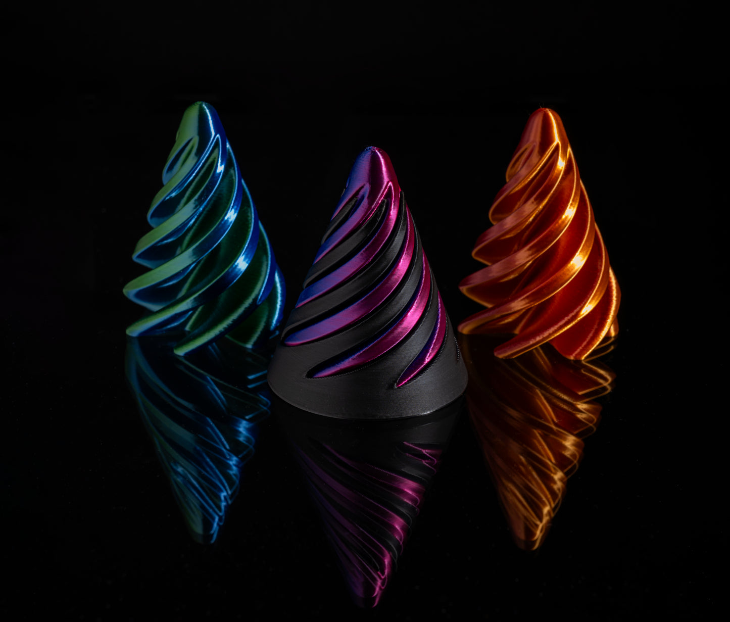 3D Printed Infinity Spiral - Small