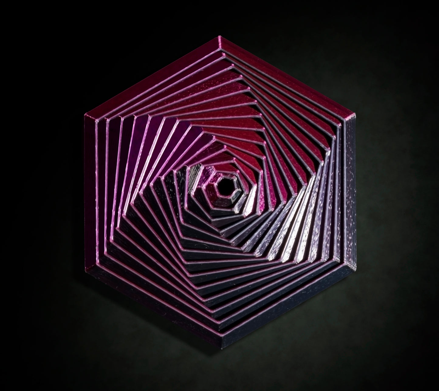 3D Printed Fidget Hexagon