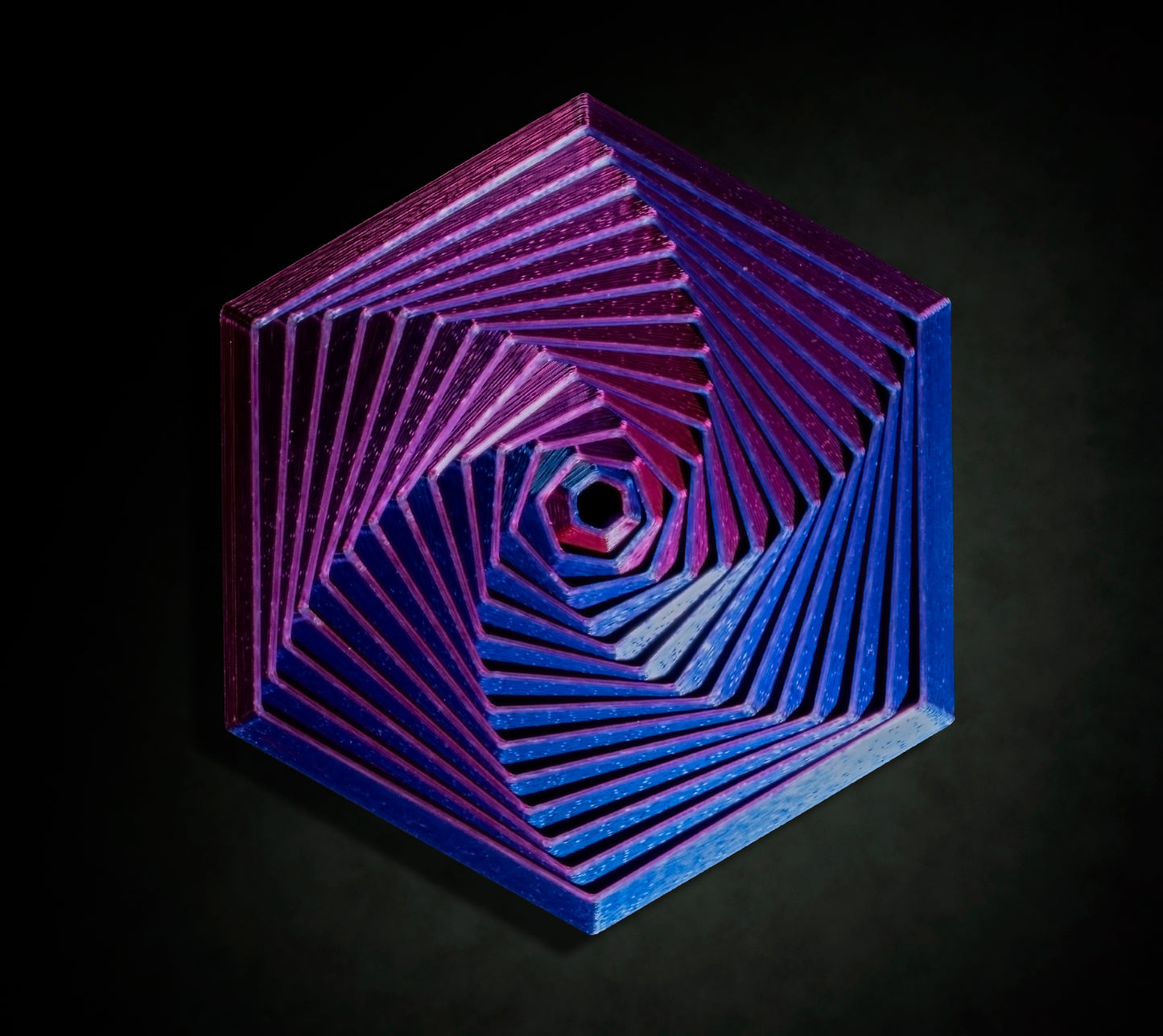 3D Printed Fidget Hexagon
