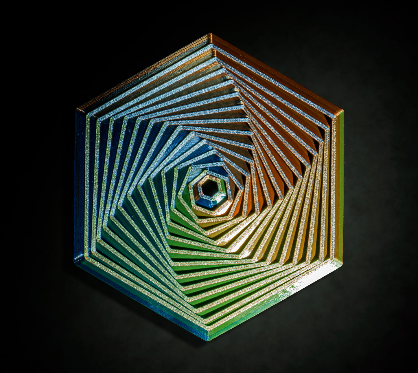3D Printed Fidget Hexagon