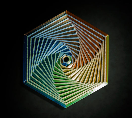 3D Printed Fidget Hexagon